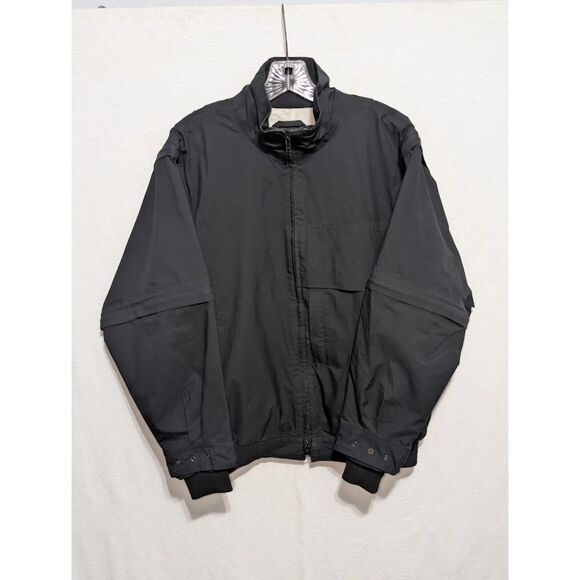 Zero Restriction Conversion Gore-Tex Jacket 3 Way Sleeve Black Women's Medium - Picture 1 of 9